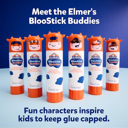 Elmer's® BlooStick Buddies™ & Disappearing Purple Glue Stick Set